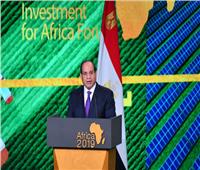 مؤتمر إفريقيا 2019| الرئيس السيسي يوجه الشكر لرئيس شركة سيمنز