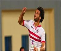 محمود علاء يسجل هدف التعادل للزمالك أمام إنبي 