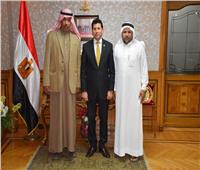 وزير الشباب والرياضة يلتقى رئيس الاتحاد المصرى للهجن