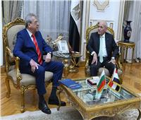 «العصار» يبحث أوجه التعاون المشترك مع سفير جمهورية بلغاريا بالقاهرة