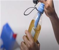 اختراع زجاجة مياه تنظف البكتيريا من تلقاء نفسها