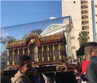 كنيسة سانت أوجيني بإيبارشية بورسعيد تحتفل برفات القديسة تريزا