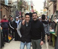 صور| كواليس مسلسل محمد رجب الجديد «الأخ الكبير»