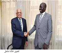 رئيس «النواب» يلتقي وزير الطرق والكباري بجنوب السودان
