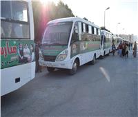 10 حافلات لنقل الطلاب بجامعة سوهاج «مجانا»