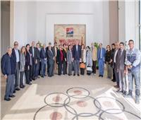 أعضاء المجلس المصري للشئون الخارجية في زيارة لاقتصادية قناة السويس