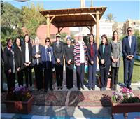 مايا مرسي تشهد افتتاح مركز﻿ «استضافة وتوجيه المرأة المعنفة» بـ6 أكتوبر