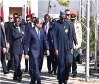 تفاصيل لقاء الرئيس السيسي بنظيره النيجيري في أسوان