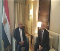 «عبد العال» يلتقي المستشار عقيلة صالح رئيس مجلس النواب الليبي