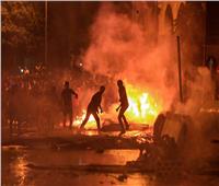 سكاي نيوز: مناصرون لحزب الله وحركة أمل يحرقون مخيمات المعتصمين في بيروت وصيدا