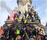 صور| تظاهرات حاشدة في فرنسا مع استمرار إضراب وسائل النقل