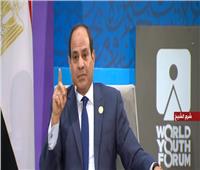 فيديو| السيسي: «ربنا منع سقوط مصر»
