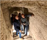 صور| الأعمال النهائية لمشروع ترميم الهرم المدرج بمنطقة سقارة الأثرية