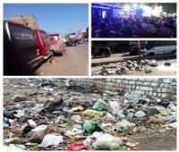صور| أهالي شبرا الخيمة:«نعاني من القمامة والمجاري».. ونطالب برحيل رئيس الحي