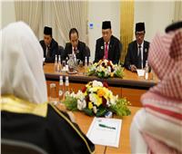 أمين عام رابطة العالم الإسلامي يستقبل رئيس المجلس الشعبي الإندونيسي