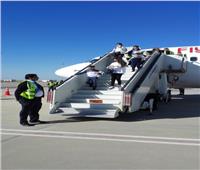 صور| مطار سفنكس الدولي يستقبل أول رحلة جوية لـ fly Jordan