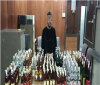 مباحث القاهرة تضبط عامل بحوزته 216 زجاجة خمور بمدينة نصر