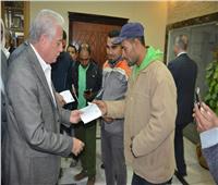 «فوده» يسلم عدد من شهادات «أمان» على العاملين بجامعة الملك سلمان  
