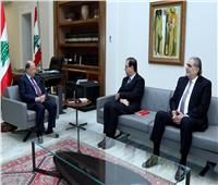 الرئيس اللبناني يلتقي السفير الفرنسي لدراسة التطورات السياسية