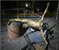 تخريب تمثال إبراهيموفيتش في مسقط رأسه