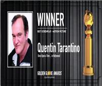 كوينتن تارانتينو يفوز بجائزة أفضل سيناريو في Golden Globe