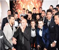 صور| نجوم الكرة المصرية يحتفلون بزفاف أحمد الشيخ