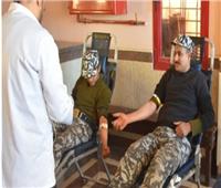 حملة للتبرع بالدم بمشاركة ضباط ومجندي قوات الأمن بجنوب سيناء
