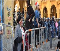 فيديو| قوات الأمن تفرق المتظاهرين بخراطيم المياه أمام مجلس النواب اللبناني
