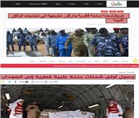«منبر الأكاذيب».. قناة الجزيرة تخدع السودان بشحنة مساعدات طبية «وهمية»