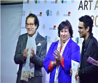 صور| وزيرة الثقافة تشهد حفل توزيع جوائز مسابقة مؤسسة فاروق حسني