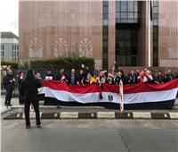 صور| الجالية المصرية في برلين تحتفل بعيد الشرطة