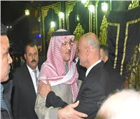 صور| السفير السعودي يصل عزاء والد رئيس تحرير «الأخبار»