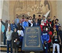 زيارة الطلاب الوافدين بجامعة عين شمس لأنفاق «تحيا مصر»