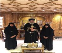 البابا تواضروس يستقبل راهبات دير السيدة العذراء بأستراليا