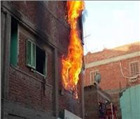 مصرع 4 بينهم 3 أطفال في حريق شقة بالجيزة