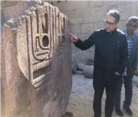 وزير السياحة والآثار يتفقد أعمال مشروع الهوية البصرية بمعابد الأقصر والكرنك