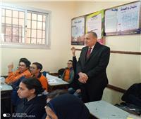 صور| مدير تعليم القاهرة يتفقد مدارس البساتين ودار السلام