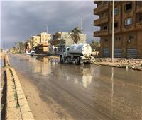استمرار موجة الطقس السيئ على سيناء