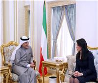 «المشاط» تناقش مع وزير الخارجية الكويتي تعزيز العلاقات الثنائية بين البلدين