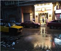 صور| أمطار رعدية غزيرة.. الطقس السيئ يضرب الإسكندرية من جديد
