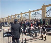 جنازة مبارك| طوق أمني وحراسة مشددة أمام مسجد المشير لتشييع جثمان الرئيس الأسبق   