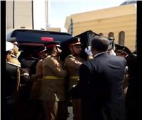  جنازة مبارك| أول صورة لنعش الرئيس الأسبق داخل مسجد المشير