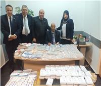 إحباط محاولة تهريب كمية من الأدوية البشرية بمطار القاهرة