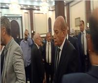 وزير الدفاع يصل عزاء الرئيس الأسبق «مبارك»