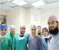 جراحة دقيقة بالمنظار لطفلة حديثة الولادة بمستشفى طور سيناء
