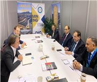وزير البترول والثروة المعدنية يلتقى مع رؤساء وقيادات شركات التعدين العالمية