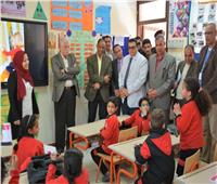 محافظ جنوب سيناء في زيارة للمدرسة المصرية اليابانية بطور سيناء