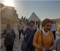 أهرامات الجيزة وسقارة والمتحف المصري سجلوا أعلى معدلات الزيارة السبت