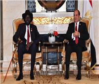 رئيس المخابرات يسلم رسالة تهنئة من السيسي لرئيس جنوب السودان