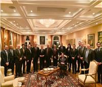 حفل عشاء على شرف وزير خارجية كندا بمنزل السفير المصري